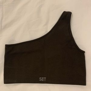 Set Active Espresso brown Sports Bra S